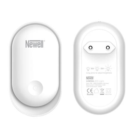 Newell Lunova - lampka nocna z czujnikiem zmierzchu, NL4795_Lampka z prozdu i z tyłu_3